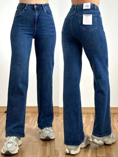 Džinsai "GOODIES WIDE LEG" mėlyni DJ2728
