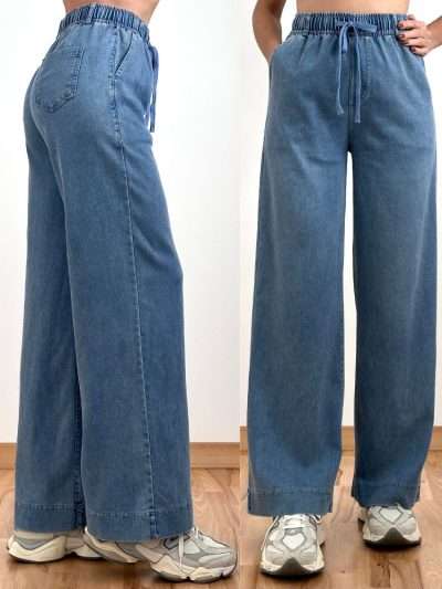 Kelnės "MIEGO" wide leg džinsinės 330318