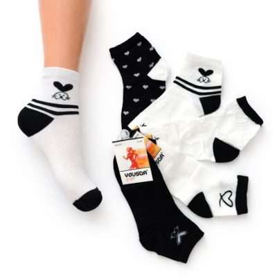 Kojinės moteriškos medvilninės "YOUSDA SPORT" WS-521
