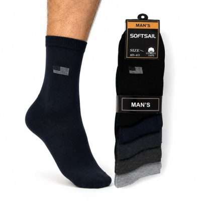 Kojinės vyriškos „Softsail Cotton” Y-01