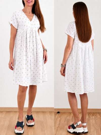 Suknelė muslino "New collection" balta