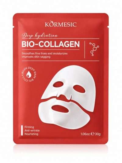 KORMESIC BIO-COLLAGEN DEEP MASK – stangrinamoji kolageninė veido kaukė 30 g