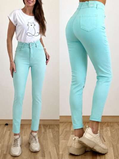 Džinsai "KATHY JEANS" mint KJ2096