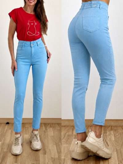 Džinsai "KATHY JEANS" žydri KJ2096
