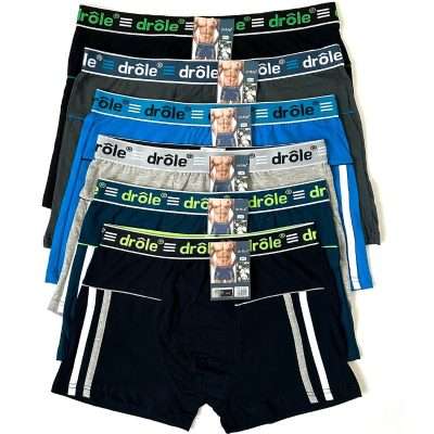 Vyriški medvilniniai apatiniai Boxer "DROLE" C1009