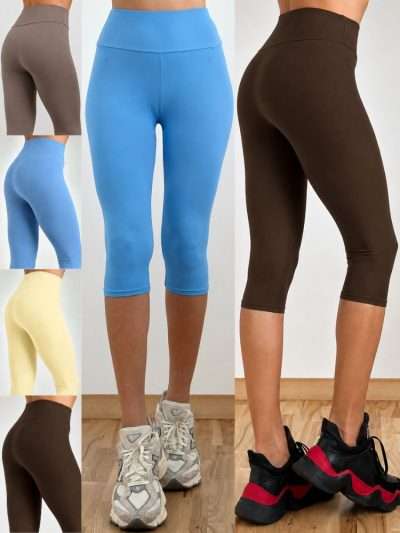Kapriai aukštu liemeniu "Bambus Leggings"