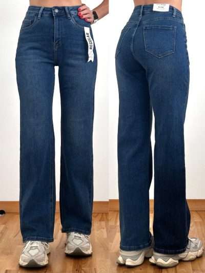 Džinsai Regular style "Shiny Desing" 16227-1