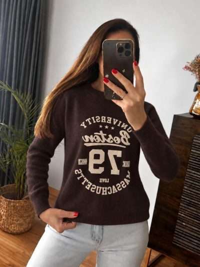 Megztinis Itališkas 79 su "baby alpaka" vilna rudas