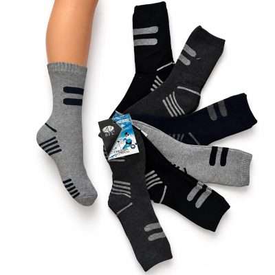 Kojinės vyriškos šiltos frotinės  "BFL THERMO" BK01