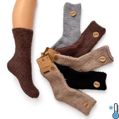 Kojinės šiltos VELVET "PESAIL" 94682